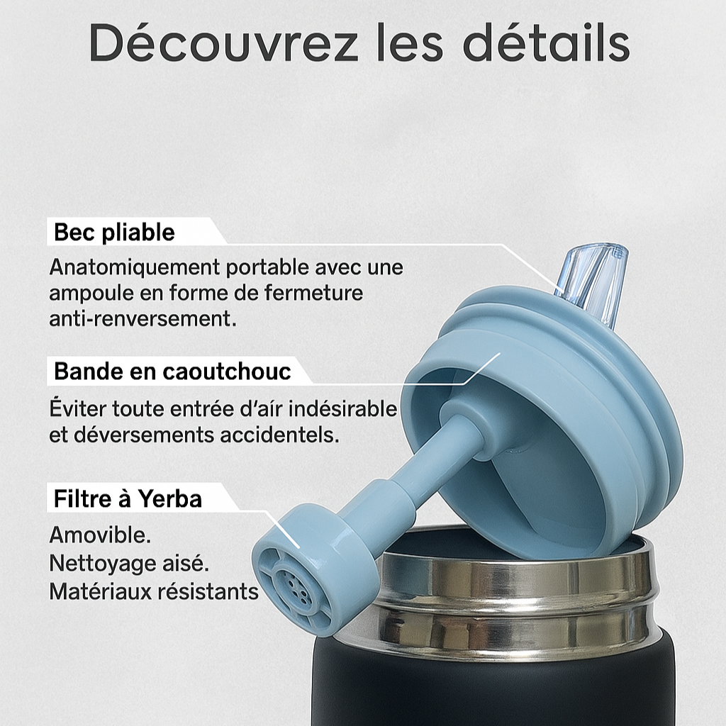 Théière thermos - YERBA MATE