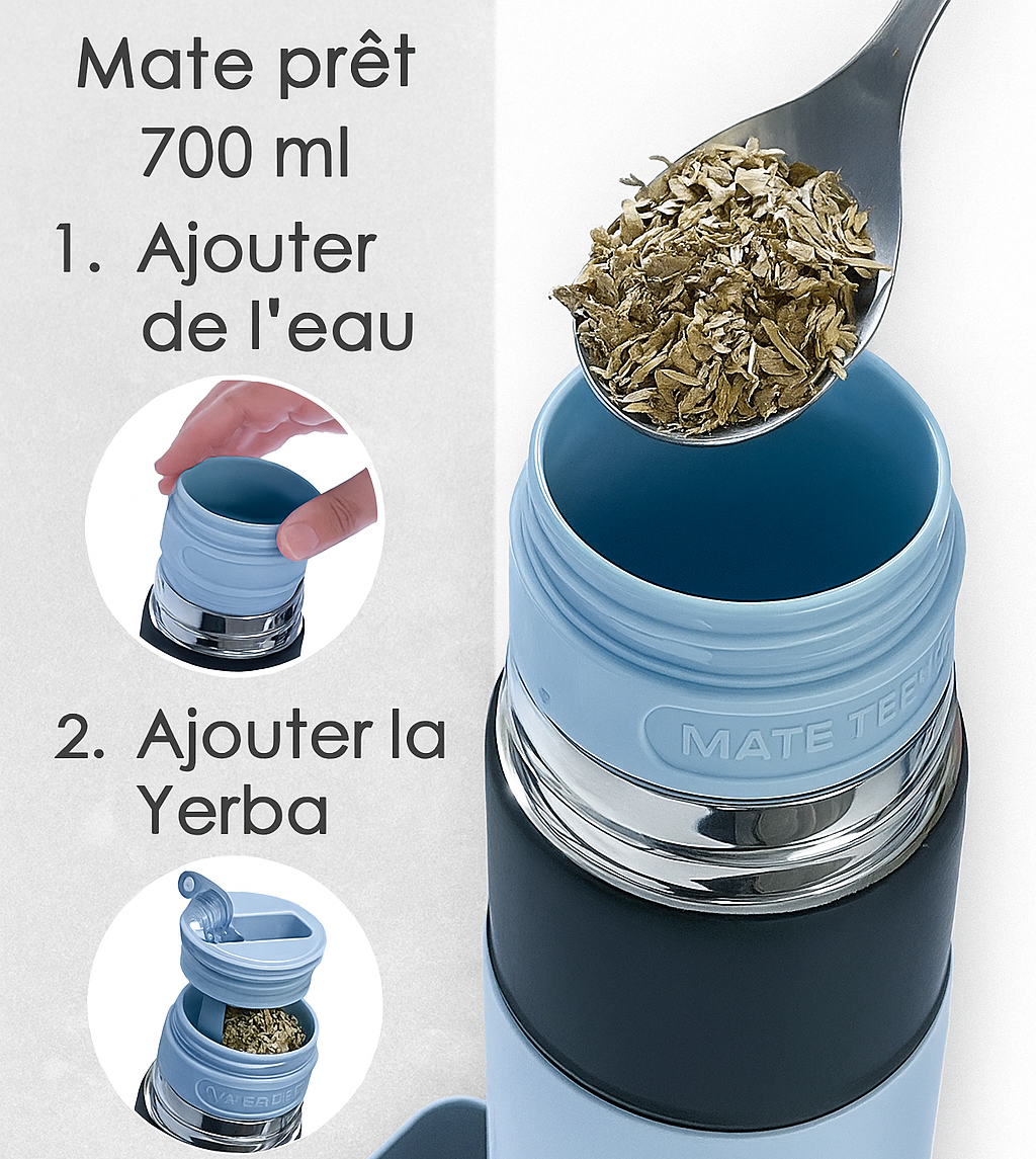 Théière thermos - YERBA MATE