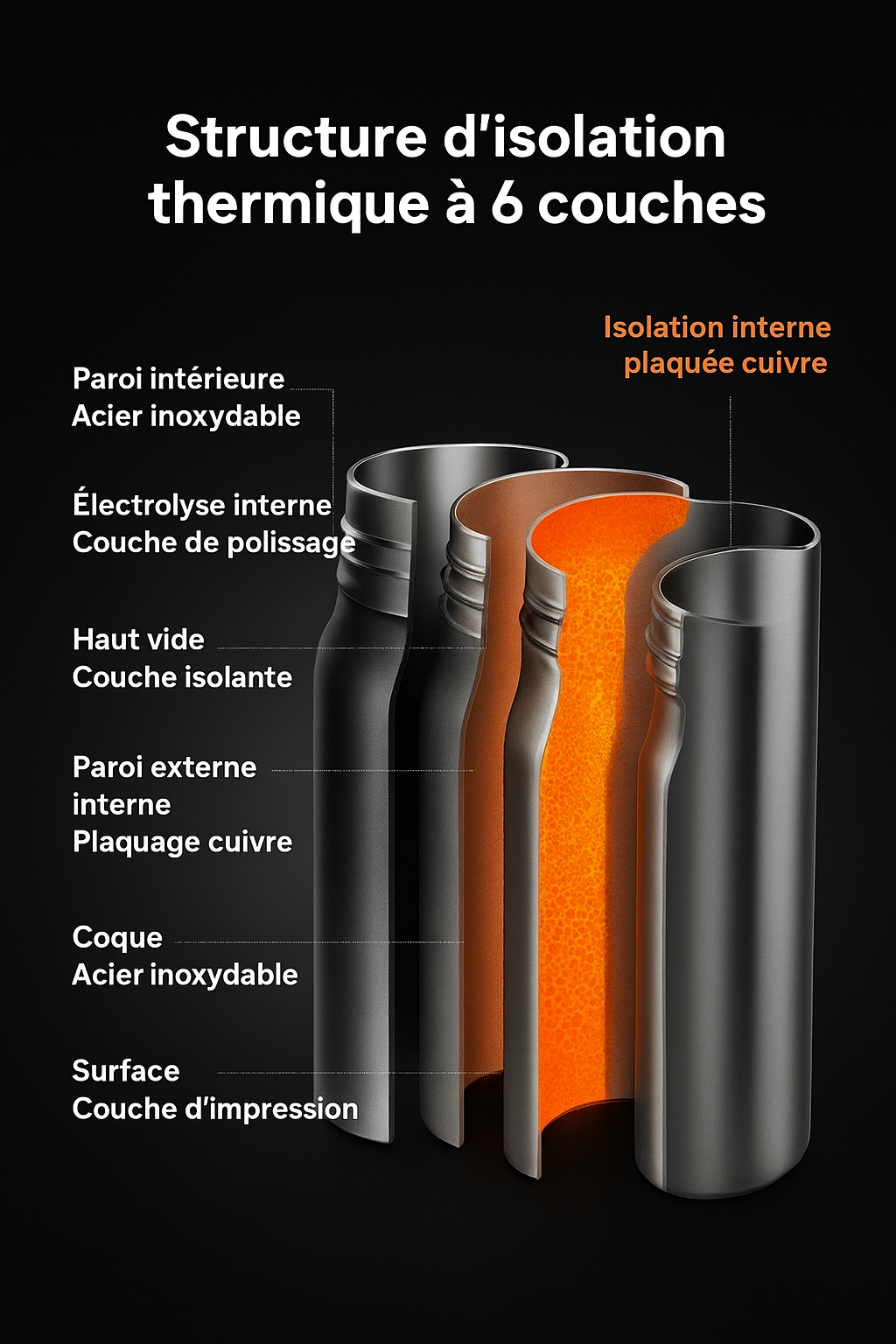 Gourde thermos - SOVO