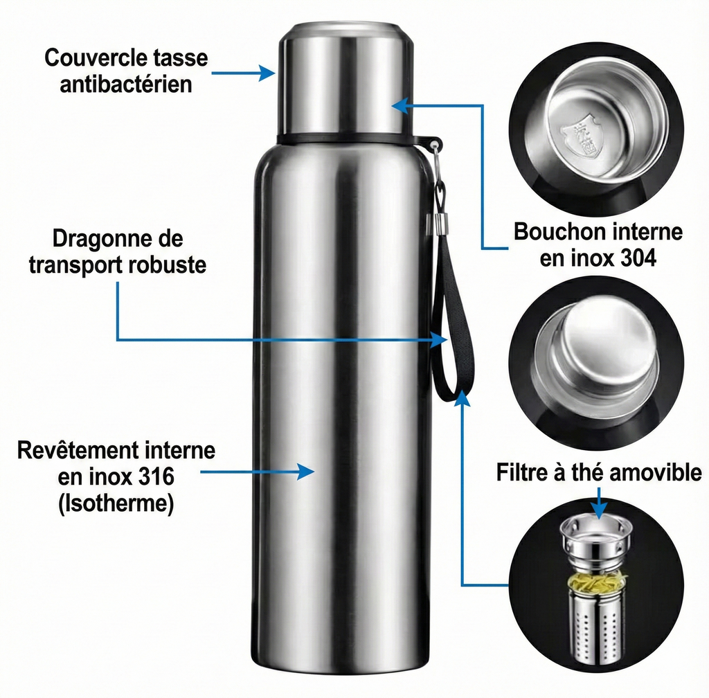 Gourde thermos - HINK