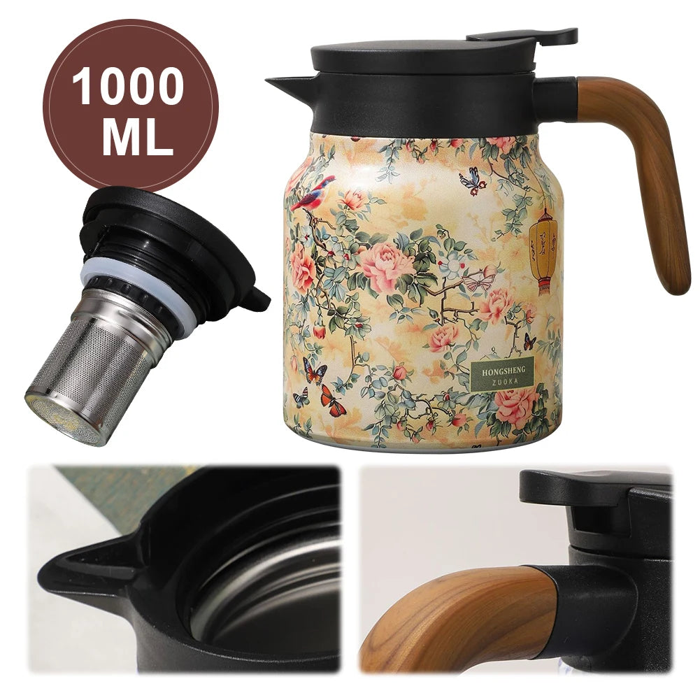 Théière thermos - FLORE