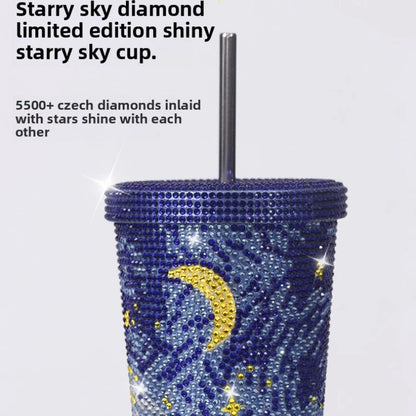 Thermos à paillette/strass  – CAT